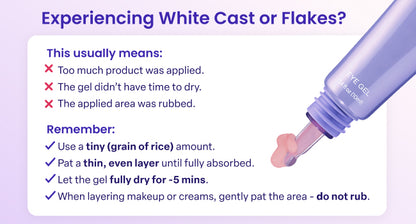 Eye cream targeting puffiness, under-eye bags, wrinkles, fine lines, and dark circles.